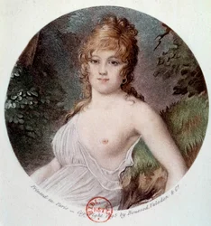Portrait of Madame Tallian, nee Cabarrus, Princess of Caraman - Chimay, called Notre Dame de Thermidor