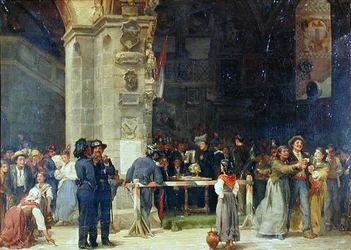 Drawing for Military Service, Modern Italy