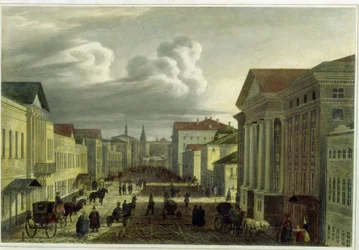 Tverskaya Street in Moscow