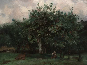 Landscape with Little Girl