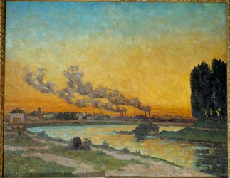 Sun Setting in Ivry