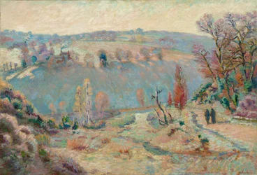 Valley of the Sédelle at Pont Charraud: White Frost, c.1903-11