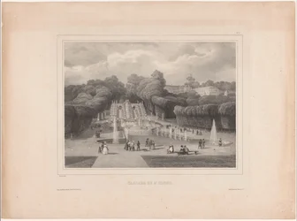 Fountain at the Château de Saint-Cloud (Grand Views near Paris)