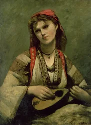 Christine Nilson or The Bohemian with a Mandolin