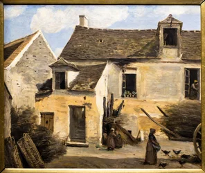 Courtyard of a House near Paris