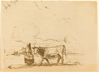 Cow and Its Keeper, 1860