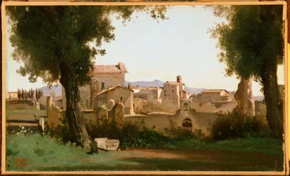 View from the Farnese Gardens, Rome