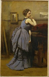 Lady in Blue