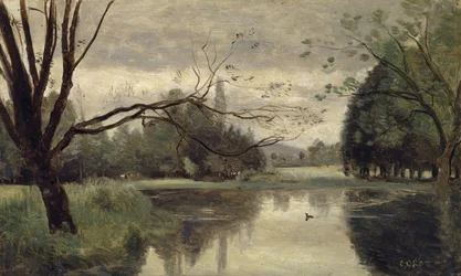 The duck pond, 1855-1859