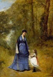 Madame Stumpf and Her Daughter