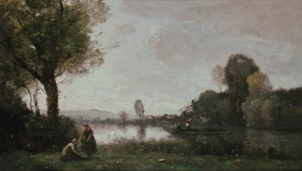 Seine Landscape Near Chatou, 1885