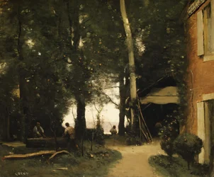 The Banks of the Seine at Conflans, ca. 1865-1870