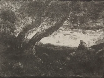 The Dreamer (original impression 1854, printed in 1921)