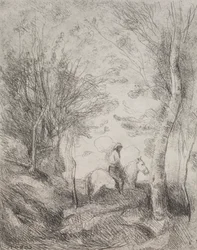 The Great Cavalier in the Wood