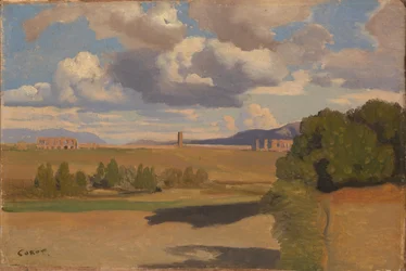 The Roman Campagna, with the Claudian Aqueduct, c. 1826