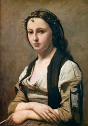 The Woman with the Pearl, c. 1842