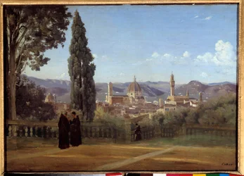 View of Florence from the Gardens of Boboli (1835)