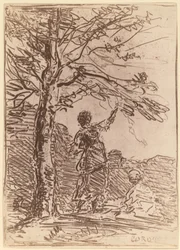 Young Woman and Death