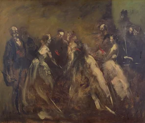 Reception at the Tuileries Palace during the Second Empire