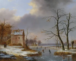 Skating on a Frozen River