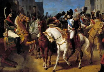 Napoleon I Decorated in Tilsit the Grenadier Lazareff of the Cross of the Legion d