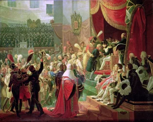 The First Distribution of Crosses of the Legion of Honour in the Church of the Invalides, 14th July 1804, 1812