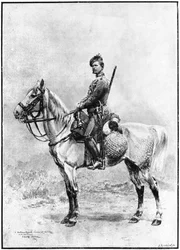 A Chasseur of the Guard, Russia, 1892