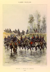 Types and Uniforms of the French Army: Dragons; Field Service in 1885, Private Collection