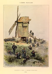 Types and Uniforms of the French Army by Captain Jules Richard, Illustrated by Edouard Detaille: Foot Chasseurs; The Great Manoeuvres in 1885