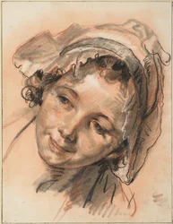 Head of Smiling Girl