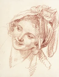 The Head of a Young Girl Inclined to the Left