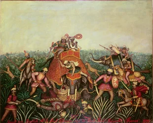 Tiger Hunt, 1892