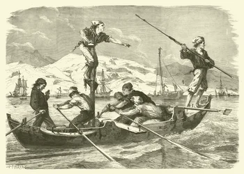 Fishing for swordfish off the coast of Sicily