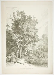 Plate Five of 38 from Oeuvres de J. B. Huet