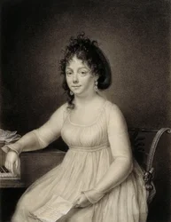 A Seated Lady, Three-Quarter Length, Presumably a Member of the Artist