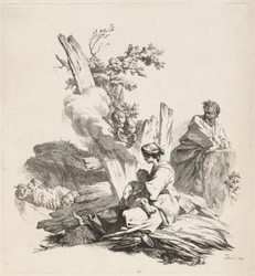 Rest on the Flight into Egypt