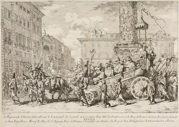 The Chinese Mascarade, 1735