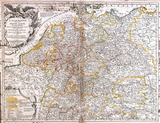 Map of Germany (1703)