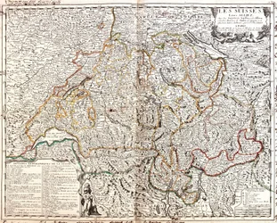Map of Switzerland