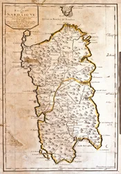 Map of the Kingdom of Sardinia