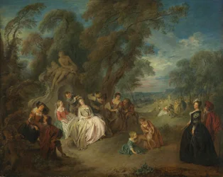 Fête Champêtre, c. 1730