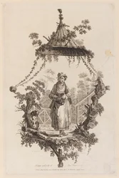 Figure Under Canopy