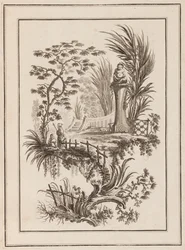 Figures in Garden