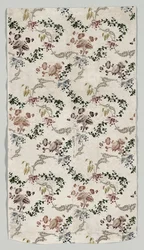 Length of Brocaded Silk, 1723-1774