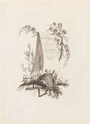 Title Page, from "Recueil des Tentes Chinoises"
