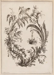 Trees with Basket and Parasol