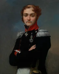 Portrait of Charles-Louis Regnault, an Officer from the Napoleonic Wars