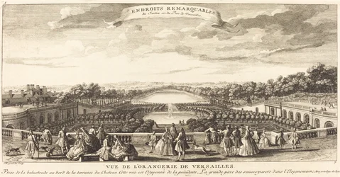 View of the Orangery of Versailles