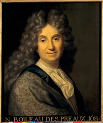 Portrait of Nicolas Boileau Despreaux (Boileau-Despreaux) (1636-1711)