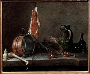 Fat Menu and Kitchen Utensils